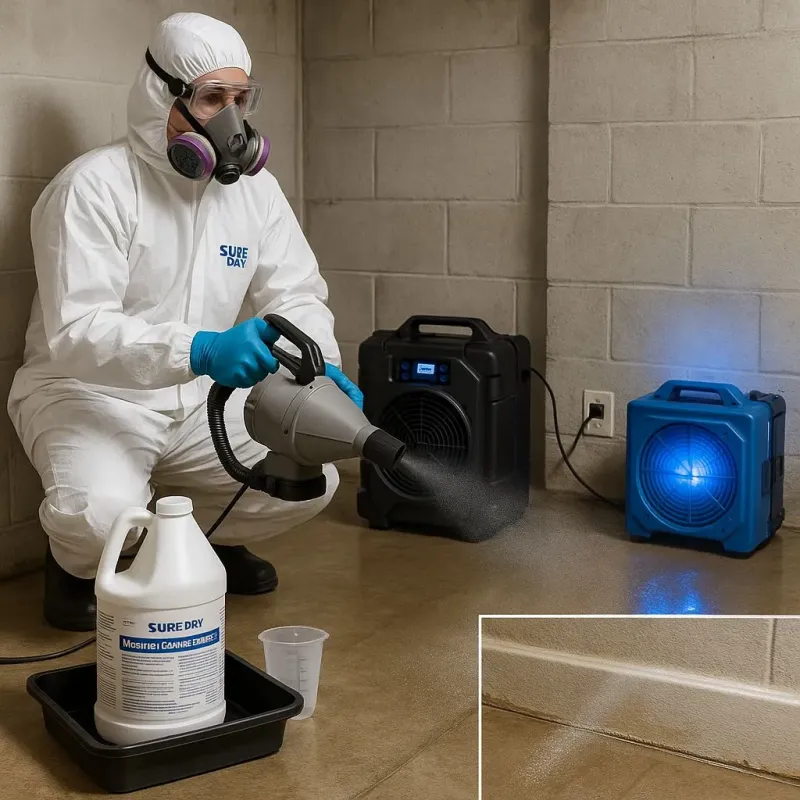 Sanitization and Odor Removal process in Moroni, UT